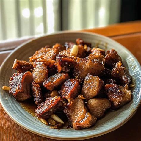 adobo sa asin|Adobong Puti (White Pork Adobo) .